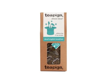 Teapigs decaf English breakfast tea 15 temples Online