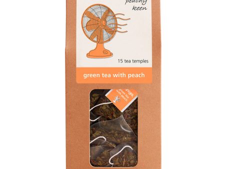 Teapigs green tea with peach 15 temples Discount