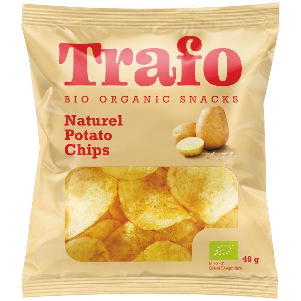 Trafo Organic Crisps Natural 40g on Sale