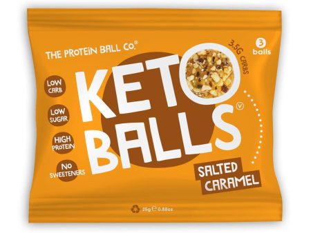 The Protein Ball Co Keto Salted Caramel Blondies 25g Fashion