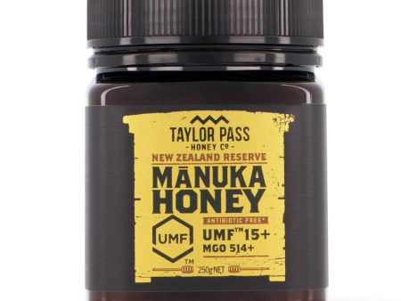 TAYLOR PASS HONEY Taylor Pass Manuka Honey UMF15+ MGO514 250g Online Hot Sale