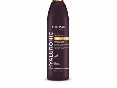 Anti-Breakage Conditioner Kativa Hyaluronic Acid (355 ml) Online Hot Sale