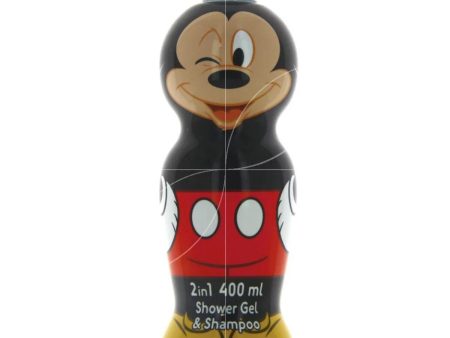 2-in-1 Gel and Shampoo Air-Val Mickey Mouse 400 ml Online now