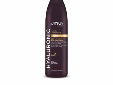 Anti-Breakage Conditioner Kativa Hyaluronic Acid (550 ml) Online Sale