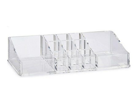 Make-up organizer Transparent 9 x 4,5 x 22,7 cm Online now