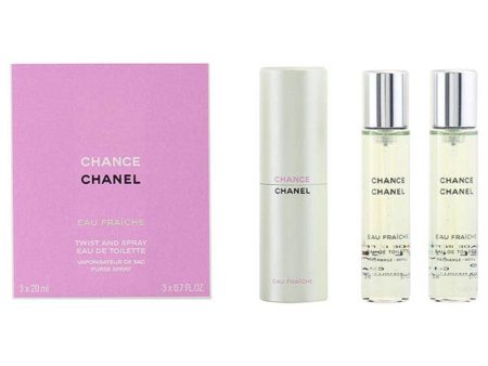 Women s Perfume Set Chance Eau Fraiche Chanel Chance Eau Fraiche (3 pcs) Discount