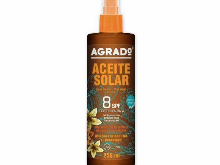 Tanning Enhancer Agrado Spf 8 250 ml Supply