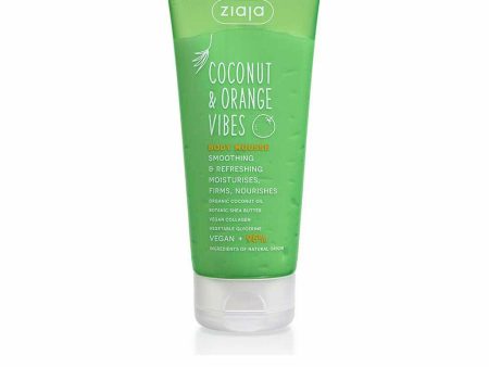 Body Cream Ziaja Coconut & Orange Vibes 200 ml Mousse For Sale