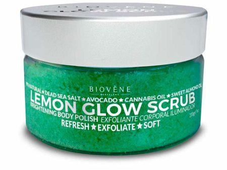 Body Cream Biovène Lemon Glow Scrub 200 g Sale