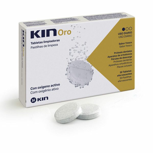 Cleaning Tablets for Dentures Kin Kin Oro 30 Units on Sale