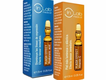 Ampoules Inlab Flash Effect Duo Hyaluronic Acid Vitamin C 15 ml (2 x 1,5 ml) on Sale